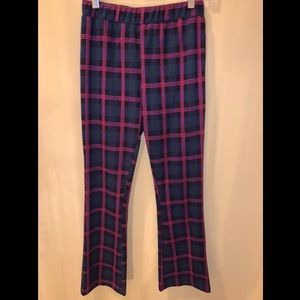Flair Plaid Pants - Urban Outfitters